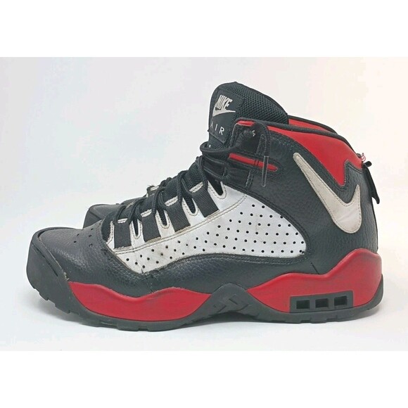 NIKE Air Darwin Bulls Dennis Rodman Bred AJ9710-001 Mens Sz 9 Sneakers Shoes main image 9